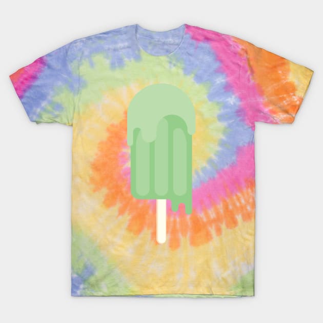 Lime Flavored Popsicle T-Shirt by Tooniefied